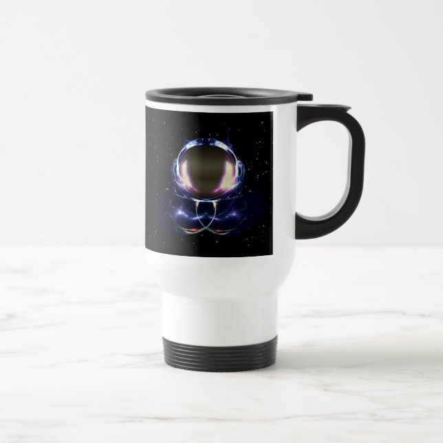 Taza De Viaje Astronauta fractal (Derecha)