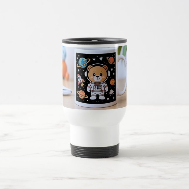 Taza de viaje Astronauta Teddy (Centro)