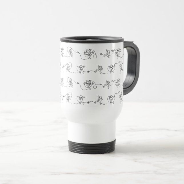 Taza De Viaje Astronauta Travel Mug (Anverso derecho)