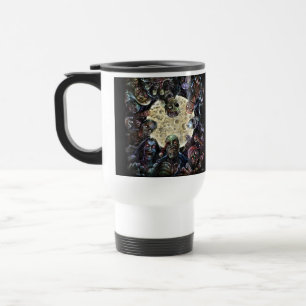 Taza De Viaje Ataque de zombis (Horda zombie)