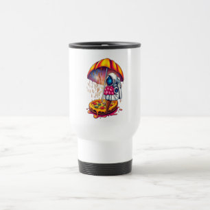 Taza De Viaje Ataques cósmicos - Sueño del astronauta