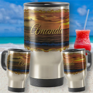 Taza De Viaje Atardecer 1577