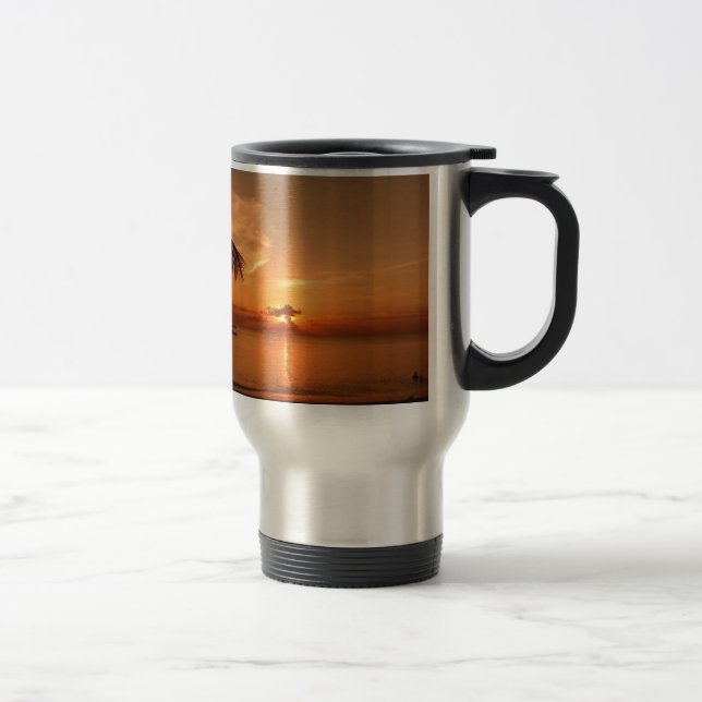 Taza De Viaje Atardecer de Verano (Derecha)