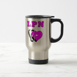 Taza De Viaje Atención de enfermeras de LPN