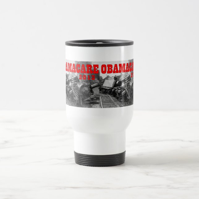 TAZA DE VIAJE ATENCIÓN DE OBAMA (Centro)