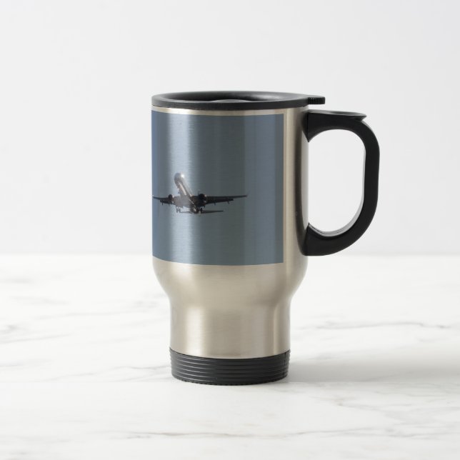 Taza De Viaje Aterrizando en el sol (Derecha)