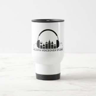 Taza De Viaje Atlanta Voicover Studio Coffee/Tea Tumble (blanco)