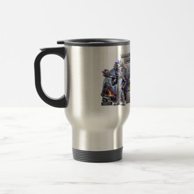 Taza De Viaje ATOMIVRA Vanadio  (Izquierda)