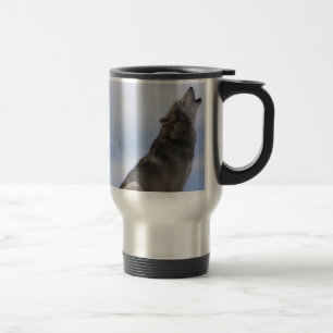 Taza De Viaje Aullido de lobo