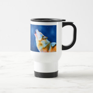 Taza De Viaje Aullido de medianoche