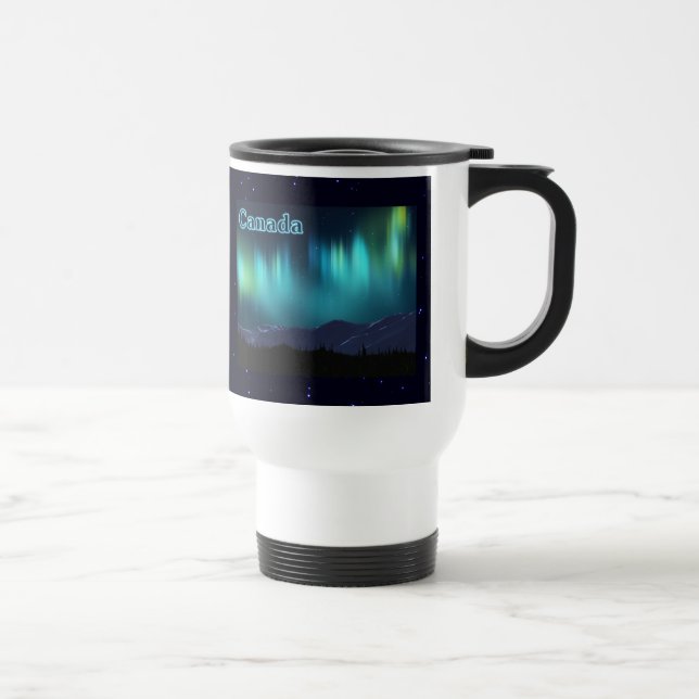 Taza De Viaje Aurora Borealis (Derecha)