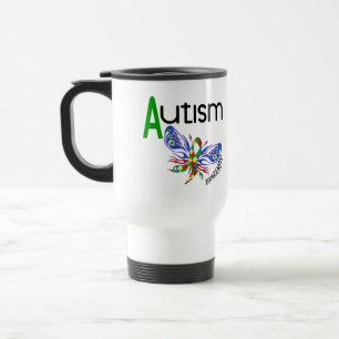 Taza De Viaje AUTISMO Mariposa 3.1