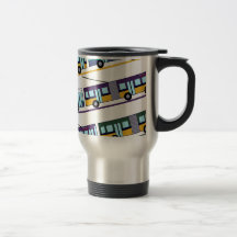 Autobuses de Metro Travel Mug