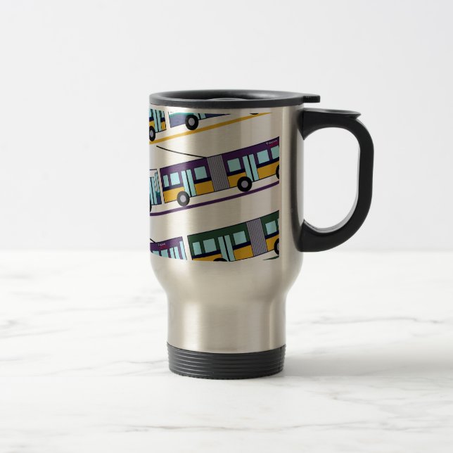Taza De Viaje Autobuses de Metro Travel Mug (Derecha)