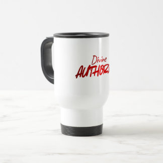 Taza De Viaje AUTORIDAD Divina – Poder y Confianza Elegantes