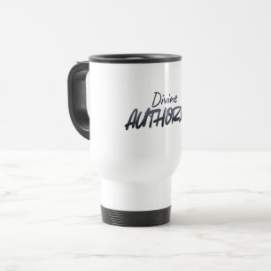 Taza De Viaje AUTORIDAD Divina – Poder y Elegancia Audaces