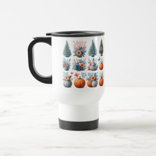 Taza De Viaje Autumn and Winter Seasonal Travel Mug (Izquierda)