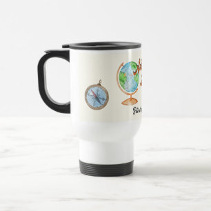 Taza De Viaje Aventura de viaje para jubilaciones espera el glob
