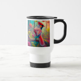 Taza De Viaje Aves fantasmas Cardenal masculino