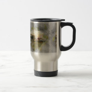 Taza De Viaje avestruz animal artístico