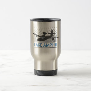 Taza De Viaje Aviación de Amphib del lago