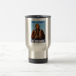 Taza De Viaje Aviadores afroamericanos luchan contra pilotos de