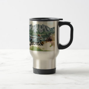 Taza De Viaje Avión Y Viajes De Pesca De Alaska Bush