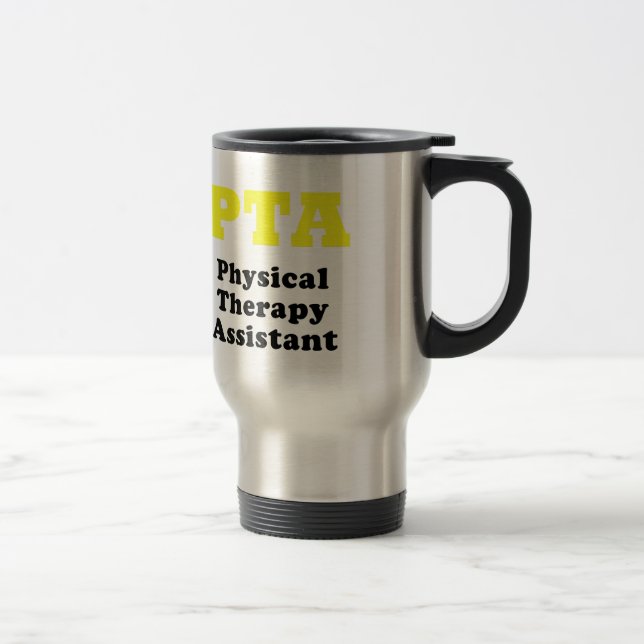 Taza De Viaje Ayudante de la terapia física de la Pta (Derecha)