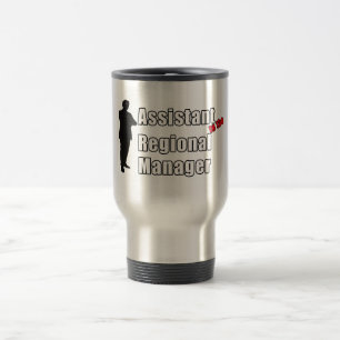 Taza De Viaje Ayudante divertido al encargado regional
