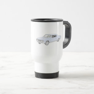 Taza De Viaje Azul Chevy 1967 Chevelle