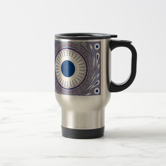 Taza De Viaje azul moda (Derecha)