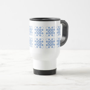 Taza De Viaje Azulejo Sencillo 