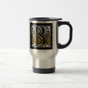 Taza De Viaje B Mugs de viajes monográficos "Celtic Black Stone