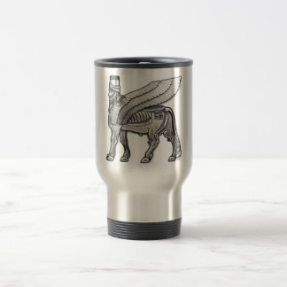 Taza De Viaje Babylonian Winged Bull Lamassu