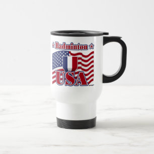 Taza De Viaje Badminton USA