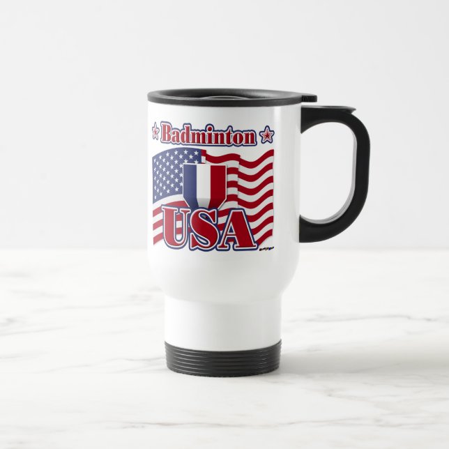 Taza De Viaje Badminton USA (Derecha)