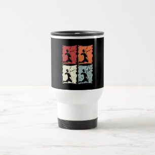 Taza De Viaje Bádminton Vintage