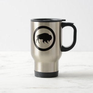Taza De Viaje Bahía del bisonte taza del viaje del acero