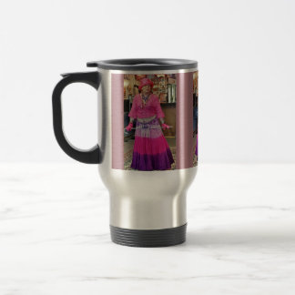 Taza De Viaje Bailarín de la falda de la tarjeta del día de San