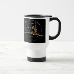 Taza De Viaje Bailarín de mariposas