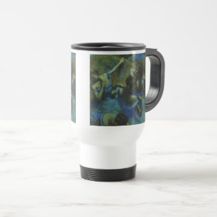 Taza De Viaje Bailarinas azules de Edgar Degas, impresionismo vi