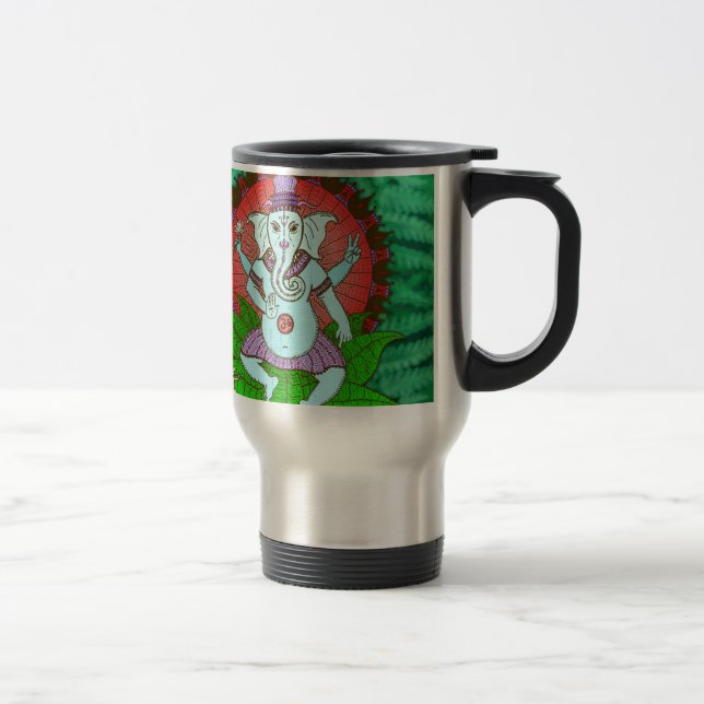 Taza De Viaje Baile de Ganesh de la paz (Derecha)