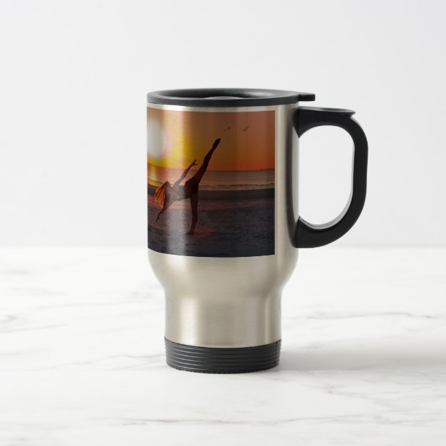 Taza De Viaje Ballet de la puesta del sol (Derecha)