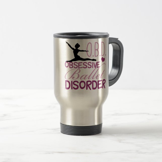 Taza De Viaje Ballet divertido (Anverso derecho)