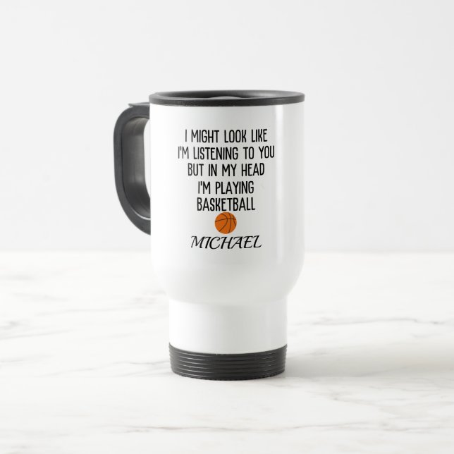 Taza De Viaje Baloncesto (Anverso izquierdo)