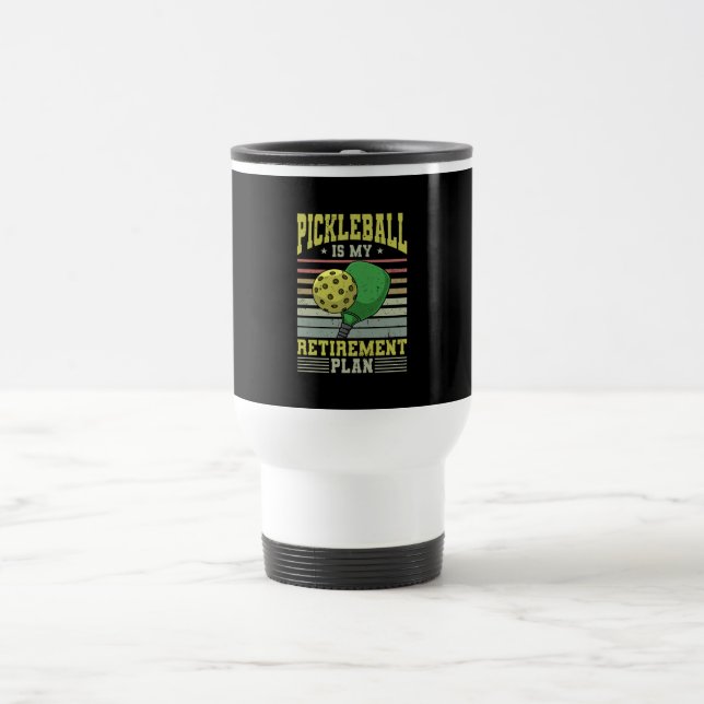 Taza De Viaje Baloncesto - Jubilación de baloncesto (Centro)