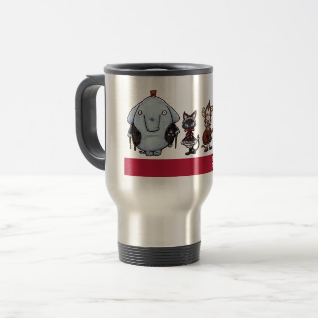 Taza De Viaje Banda de animales (Anverso izquierdo)