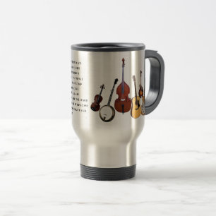 TAZA DE VIAJE BANDA DE BLUEGRASS