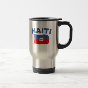 Taza De Viaje Bandera 2 de Haití