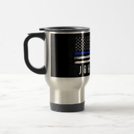 Taza De Viaje Bandera americana apenada personalizada de la